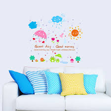 Don't overspend at department stores or waste time chasing sales. Buy Childrens Room Wall Stickers Cute Cartoon Baby Nursery Wall Decor Klimts Sun Frog Umbrella Clouds In Cheap Price On Alibaba Com