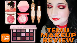 new temu makeup review and tutorial