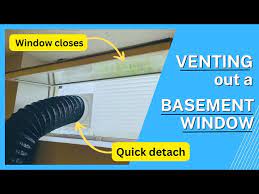 Basement Hopper Window Exhaust Vent