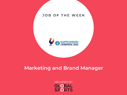 Managed by the communications team. Job Of The Week Marketing And Brand Manager Liverpool City Council Sports Venue Business Svb