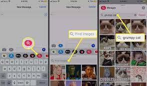 how to send gifs on iphone