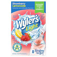 wyler s light strawberry lemonade low