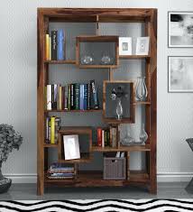 Addison Solid Wood Book Shelf In