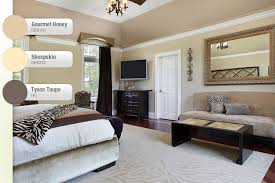 Taupe And Beige Bedroom Interiors By