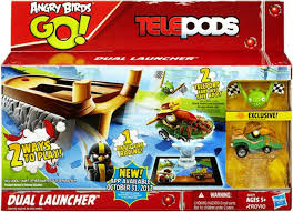 Angry Birds GO Telepods Dual Launcher Mini Figure Set Hasbro Toys - ToyWiz