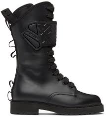Rockoko combat boots with stretch fabric inserts. Fendi Rockoko Boots Shop The World S Largest Collection Of Fashion Shopstyle