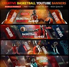 Nba Banner Vorlage Gaming Youtube Channel Art Template