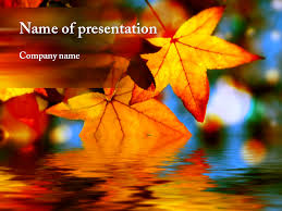 Download Free Autumn Leaves Powerpoint Template For