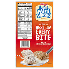 kellogg s frosted mini wheats cereal