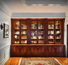 custom traditional china cabinet by