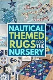 nautical themed rugs for the nursery