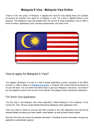 Submit your malaysia visa online application & plan your trip to malaysia without worry. Malaysia Visa Online By Akshay Divate Issuu