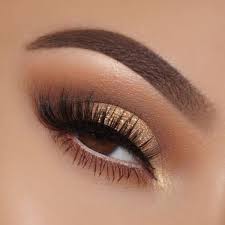 makeup that will highlight brown eyes