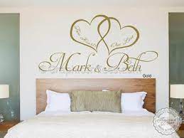 Personalised Bedroom Wall Sticker Two
