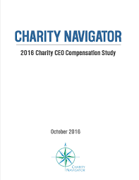 Charity Navigator 2016 Ceo Compensation Study