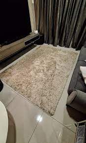 carpet 160 x 230cm light gold