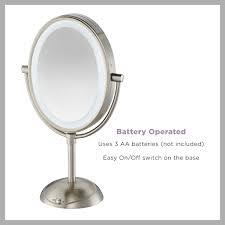 lighted vanity mirror with led lights
