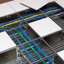 cable tray raised access floor carpet