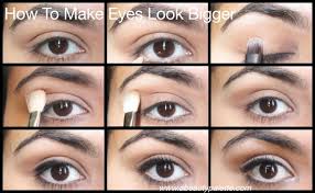 how to make eyes look bigger a beauty