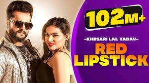 red lipstick official video khesari