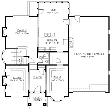4 Bed House Plan With 4 Car Tandem