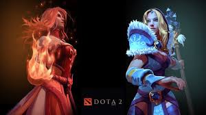 Sister rivalry and childhood rampages between lina and her sister rylai, the crystal maiden, are still. Story Hero Dota 2 Lina And Rylai Two Sisters Who Never Got Along Part 1 Steemit