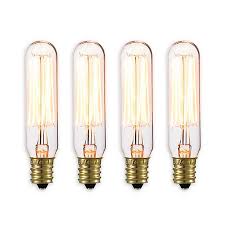 In this article, we'll review the types of car lights bulbs and the benefits of each. Globe Electric 4 Pack Vintage Edison 40 Watt T Type Light Bulb Bed Bath Beyond