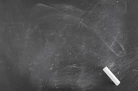 Background Of A Chalk Black Board With