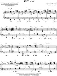 Contact musica triste on messenger. Juan Carlos Rodriguez Cerdan El Triste Sheet Music Piano Solo In C Minor Download Print Sku Mn0214594