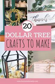 35 easy dollar tree crafts you can make