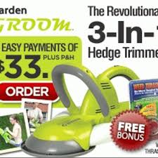 garden groom electric hedge trimmer