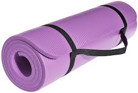 strauss extra thick yoga mat with