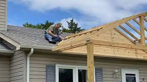 gabled porch build diy updated you