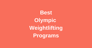 best olympic weightlifting programs
