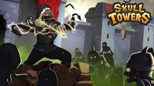 Puedes recolectar tus héroes y subirlos de nivel. Skull Towers Juegos Sin Internet Mod