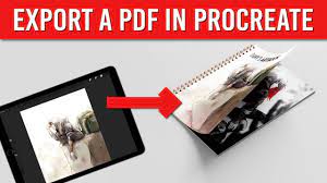 how to create a book on procreate you