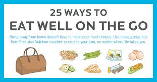 25 ways to eat well on the go