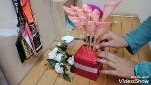 Kali ni kak share cara buat bouquet dengan menggunakan 1 coklat sahaja. Diy Bouquet Duit Simple Tutorial Money Bouquet Youtube