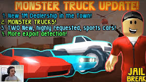 Pastebin is a website where you can store text online for a set period of time. Insane New Monster Truck Ferrari Mustang Jailbreak In Roblox Upda Monster Trucks Roblox Mustang