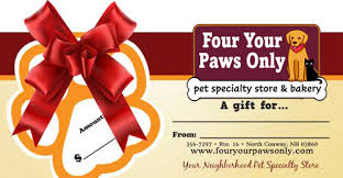 gift certificate for in use only