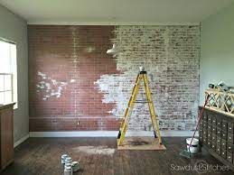 how to faux brick wall faux brick