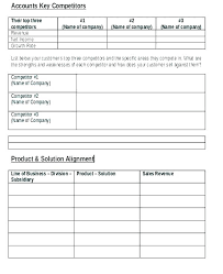 Account Plan Template Ppt Business Model Canvas Template Key Account