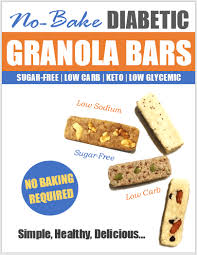 You can easily make your own, and gain full control over the ingredients. Granola Bars For Diabetics Recipe Book