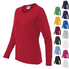 Details About Ss Gildan Ladies Heavy Cotton Missy Fit Long Sleeve T Shirt Womens S 3xl 5400l
