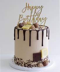 Chocolate Drip Birthday Cake To Buy gambar png