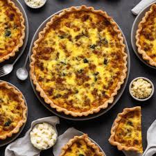 breakfast sausage and cheese quiche