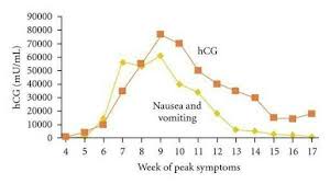Morning Sickness Hormone Level Chart April 2016
