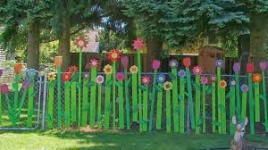 Flower Fence Garden Fencing Fence Decor