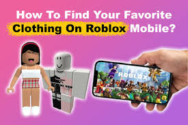favorite clothing on roblox mobile