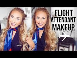 flight attendant makeup tutorial you